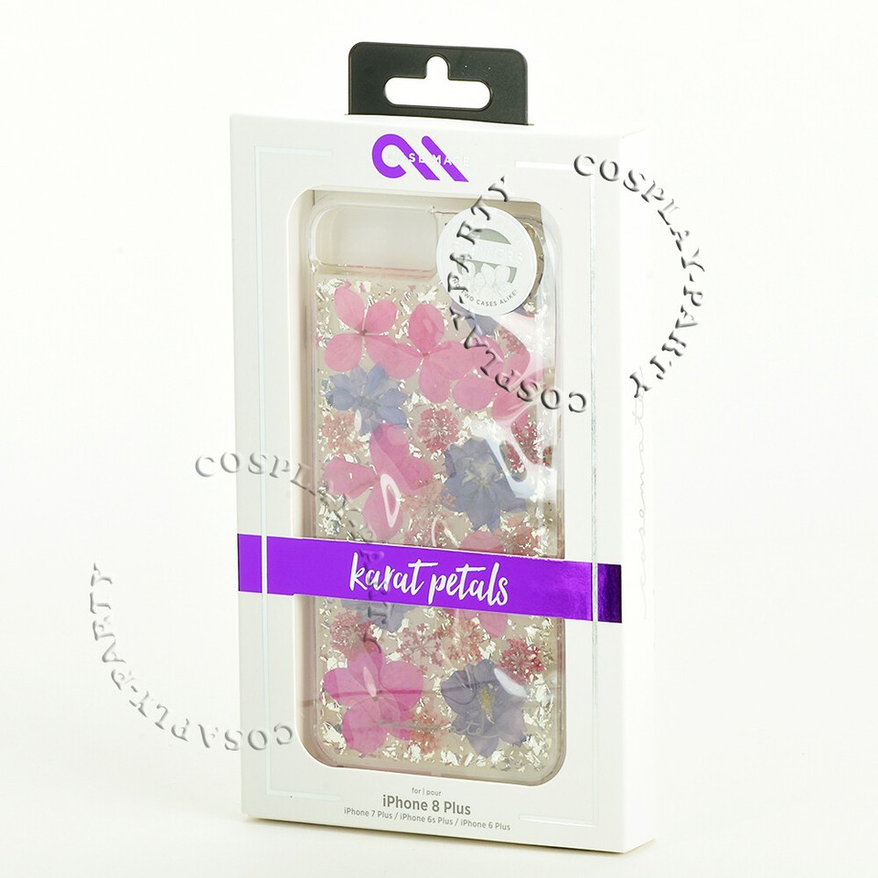Case Mate iPhone 7 Plus & iPhone 8 Plus Karat Purple Petals Real