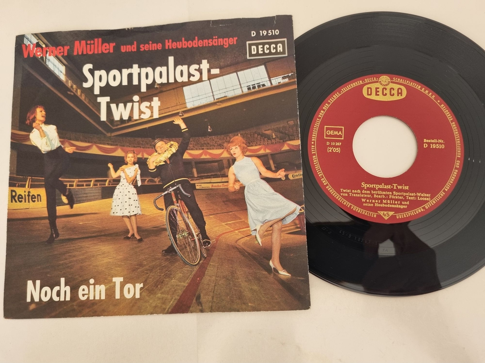 Werner Müller - Sportpalast-Twist 7'' Vinyl Germany