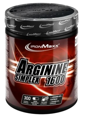 IronMaxx Arginine Simplex 1600 - 300 Kapseln (69,57 EUR/kg)