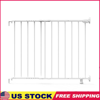Safety Pet Baby Gate 28-42 In Walk-Through Metal Design Easy Installation New