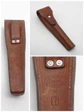 Fine Swiss Army Military Leather  Bag for Schießbecher  Discharger K31 1955