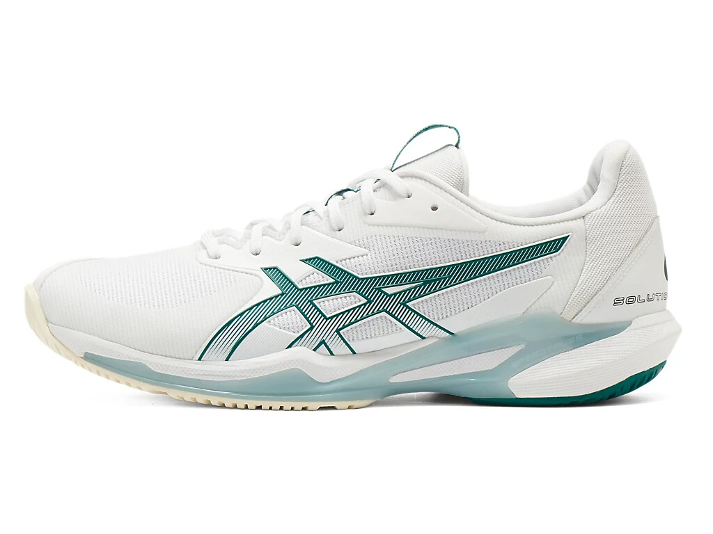 ASICS SOLUTION SPEED FF 3 1041A498 100 White Pitch Green Tennis