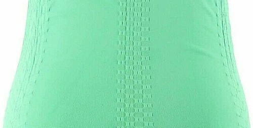 Zella Top Sz S Green Texture Shelf Bra Sorbtek Nylon Spandex Activewear Top - Picture 5 of 6