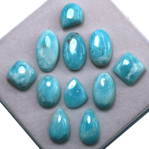 11 Stck. Natürlicher Aragonit Hochwertig 14mm-24mm Cabochon Unbehandelt Edelsteine Posten - Bild 6 von 12