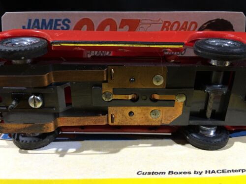 Original JAMES BOND Road Race Set BOX Gilbert 007 Slot Car For REPAIR - Picture 19 of 24