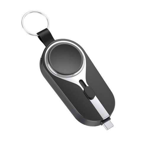 Chargeur magnétique pour Apple Watch & téléphone portable mini porte-clés banque d'alimentation batterie - Photo 14 sur 16
