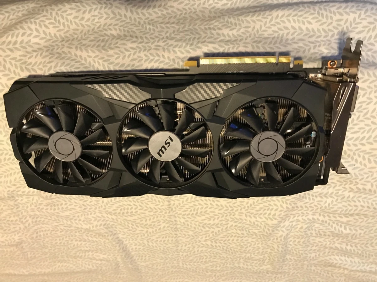 MSI GeForce GTX 1080 8GB GDDR5X Graphics Card GTX 1080 DUKE 8G OC