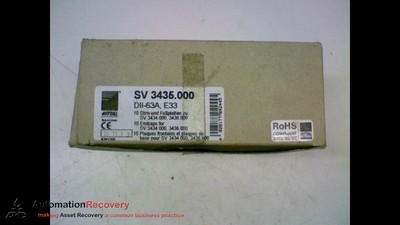 RITTAL SV 3435.000  END CAPS FOR SV 3434.000 , 3436.000, NEW #156359
