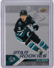 WILL SMITH 24/25 2025 Upper Deck Star Rookies Box Rookie San Jose Sharks #14