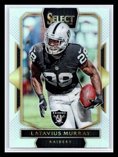 2016 Panini Select #272 Latavius Murray Field Level Prizm Oakland Raiders