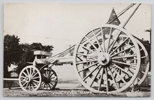 Real Photo Postcard Vinalhaven Maine c1950 The Galamander Stone Mover RPPC