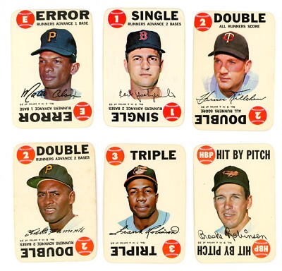 1968 Topps Baseball GAME Inserts YOU PICK *Finish Your Set* MORE ADDED!