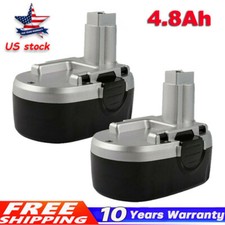 2-Pack 4.8Ah 18V Battery For Worx WA3127 WA3152 WG150 WG152 WG153 WG250 Cordless