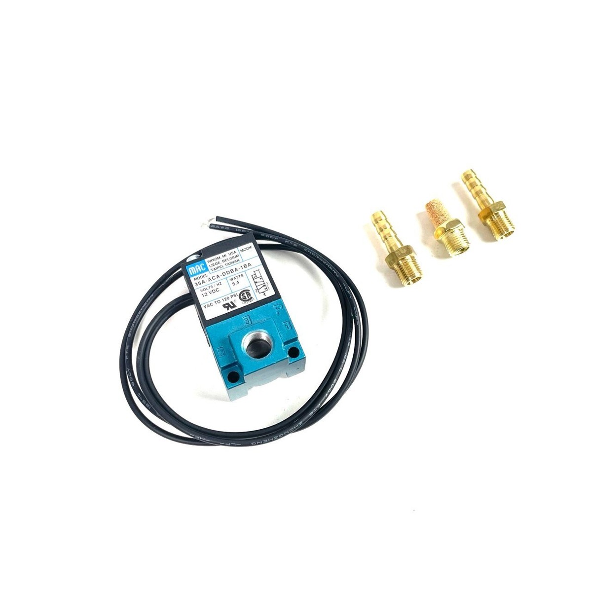 MAC N75 Ersatz MAC 3-Wege-Taktventil / Ladedruckregelventil N75 - Für VW 16V, VR6, R32, Turbo-Modelle N 75 Ventil