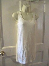 NEW LADIES INTERLOCK LONG VEST VINTAGE WARM UNDERWEAR SIZE OS Bust 95/105cm