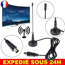 ✅ Récepteur Signal Intérieur Numérique HDTV 5dBi DVB T Antenne TV Amplificateur