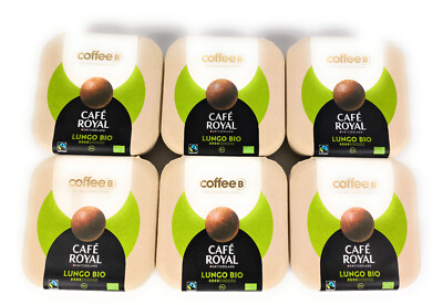 Coffee B Kaffee Kapsel by Café Royal 6 x 9 =54  Balls  Kaffeebälle versch Sorten