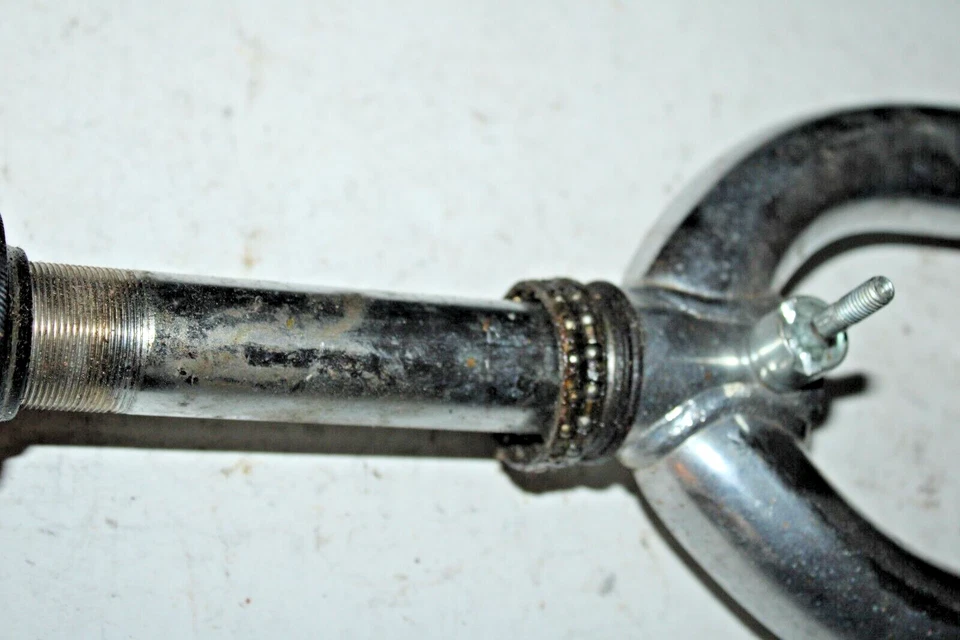 New-School Wipeout BMX Fork 1" Threaded 135mm Steel Freestyle Retro USA Shipper! - Image 4 of 4