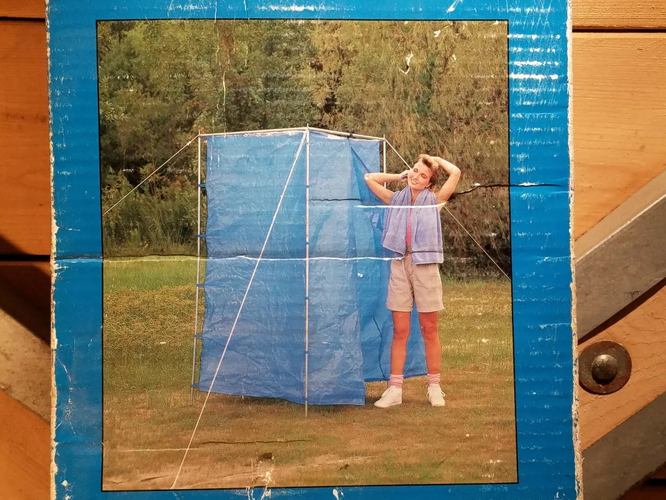 Tienda de campaña para ducha o cambiador camping privacidad refugio baño tienda de TexSport  Foto 2 de 4