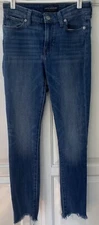 LUCKY BRAND Ava Skinny Jeans Medium Wash Blue Denim Junior's Size 2/26