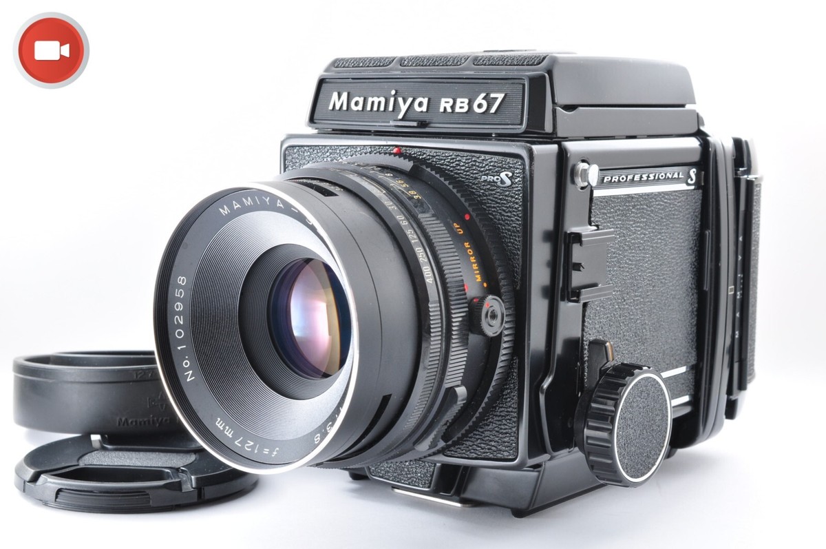マミヤ MAMIYA RB67 PRO＋SEKOR C 127mm 3.8 Mamiya RB67 Pro S w/ Sekor C 127mm F/3.8 with Hood & 120