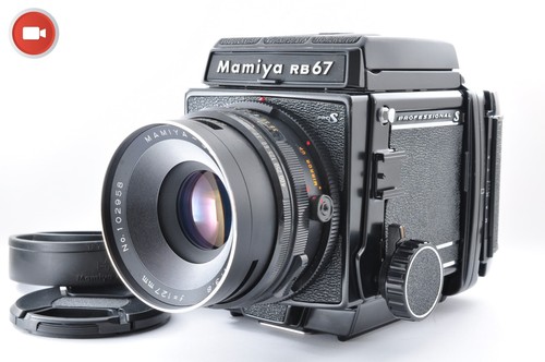 Appareil photo argentique Mamiya RB67 Pro Sekor C 127 mm f/3,8 objectif 120 d...