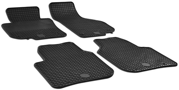 Gummimatten Passend FüR Skoda Superb Ii, 2005-2012, FußMatten Auto-Matten Gummi-image