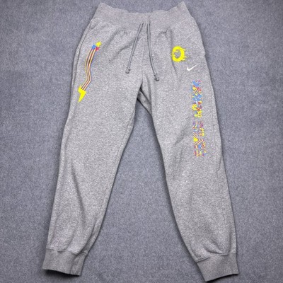 Nike Oregon Relays Sweatpants Mens Large Gray Tapered Drawstring