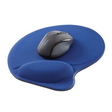 Kensington Wrist Pillow Mouse Pad with Rest in 7L x 6W inches, Blue