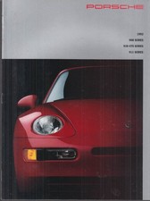 1992 Porsche Sales Brochure 911 Carrera 2 Carrera 4 Tiptronic Turbo 968 928 Gts 1992 Porsche Sales Brochure 911 Carrera 2 Carrera 4 Tiptronic Turbo 968 928 Gts