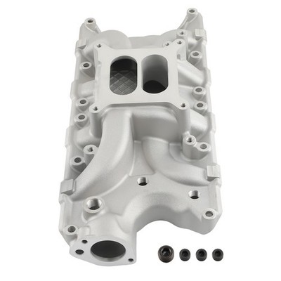 Neu Aluminium Ansaugbrücke Dual Plane for Ford Small Block 289 302 Satin