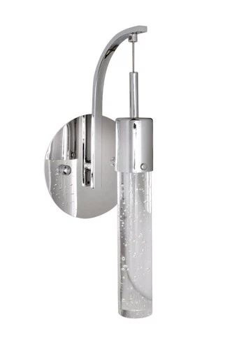 ET2 E22770-91PC Fizz IV 1-Light Wall Sconce in Polished Chrome w/Bubble Glass - Picture 2 of 2