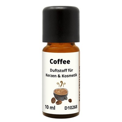 Duftstoff Coffee 10 ml, Duftöl für Kerzen, Seifen und Kosmetik, Koffee