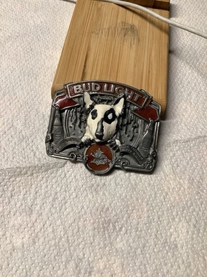 Vintage Bud Light Gürtelschnalle Spuds MacKenzie Bergamot USA