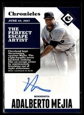 2017 CHRONICLES #2 AUTO ADALBERTO MEJIA TWINS