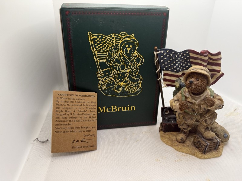 Boyds Bears McBruin.. To Serve With Honor 2003 #2277923 Retired