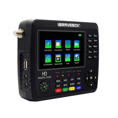 iBRAVEBOX V10 Finder Max 4.3 inch Display Digital Satellite Meter Signal Finder