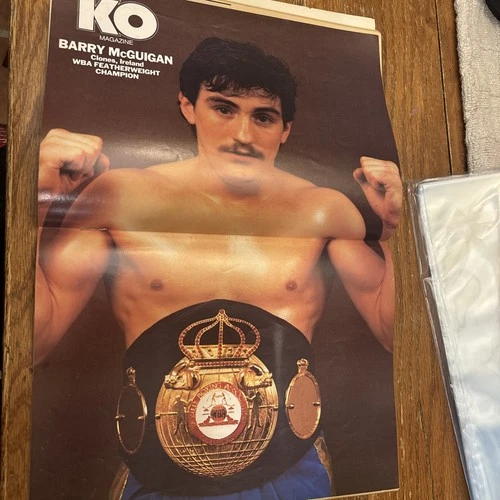KO Boxing Magazine April 1986 Donald Curry Cover No Label - Picture 10 of 18
