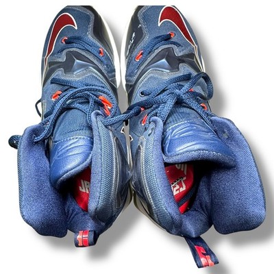 Nike LeBron 12 USA Independence Day 707219-461‎ Men Size 9 Navy Red White Nike LeBron 12 USA Independence Day 707219-461 Men Size 9  main image 4