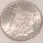1884 O Morgan beautiful bright gorgeous BU coin free ship Sigma test genuine+