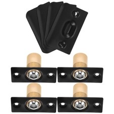 4pcs Adjustable Copper Stainless Steel Door Ball Catch Set Heavy Duty Ball Catch