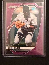 Miguel Tejada 2025 Prizm - Purple Prizm #92/149 - Oakland Athletics