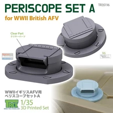 TRXTR35116 1:35 TRex - Periscope Set A for WW2 British Tank