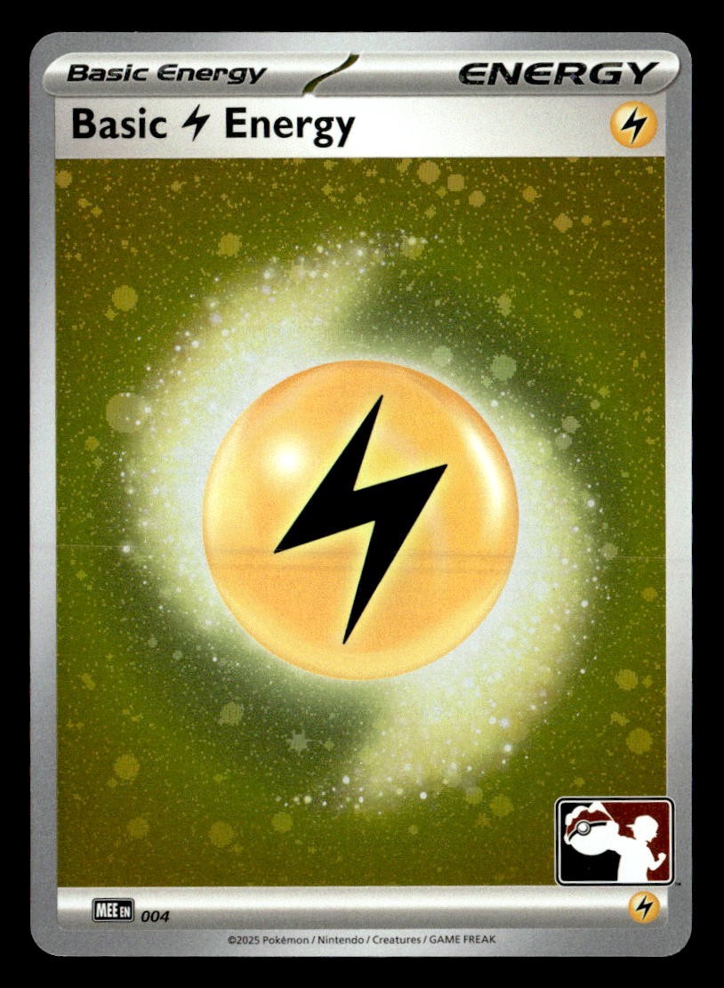 Pokemon Basic Lightning Energy #004 tcg Near Mint or Better