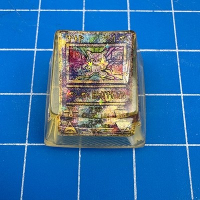 NEW Holo Anicent Mew Movie Promo Artisan Mechanical Keyboard MX Stem Key Cap