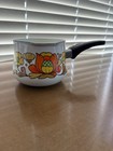 Sanko Ware Country Flowers Porcelain Enameled Steel Sauce Pan With Pour Spout — photo 1