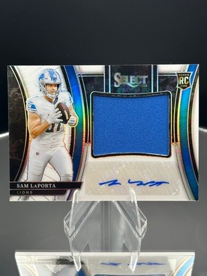 2023 Select #JRS-SLA Sam LaPorta Jumbo Rookie Signature RPA White Prizm #/75