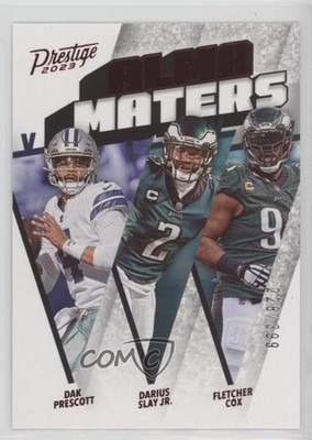 2023 Prestige Alma Maters Xtra Points Red /399 Dak Prescott Darius Slay Jr 2o7