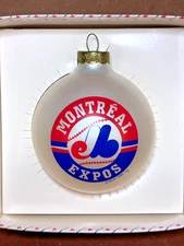 Vintage 1992 Topperscot MONTREAL EXPOS MLB Ornament ~ Sports Collectors Series