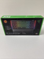  Razer BlackWidow V4 75 Hot-Swappable Mechanical Gaming Keyboard - Black - T9